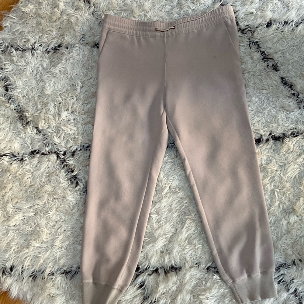 Aritzia crepe joggers